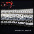 925 Sterling Silver AAA zircon Chains & Findings